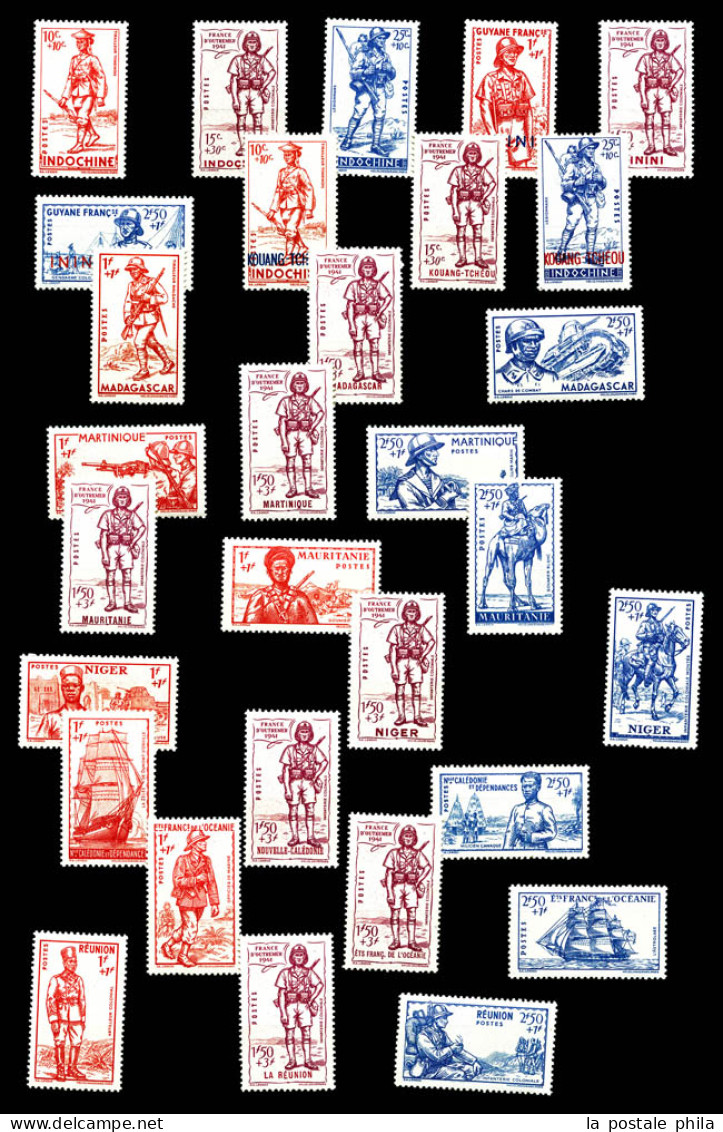 N 1941-1956: Collection Composée De Séries Complètes Neuves */**. TB  Qualité: N - Sammlungen