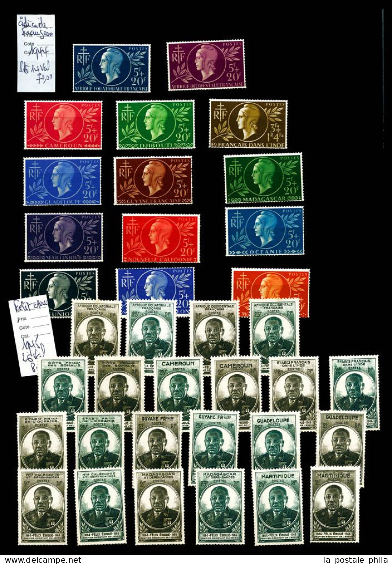 N 1941-1956: Collection Composée De Séries Complètes Neuves */**. TB  Qualité: N - Colecciones