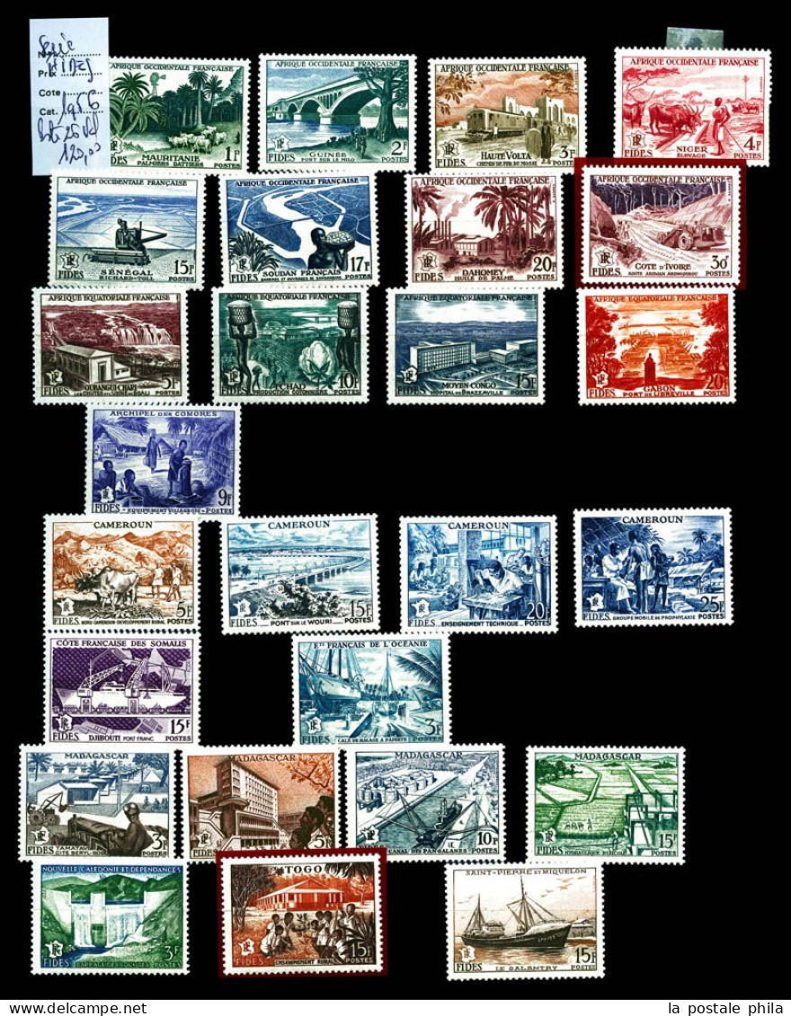 N 1941-1956: Collection composée de séries complètes neuves */**. TB  Qualité: N