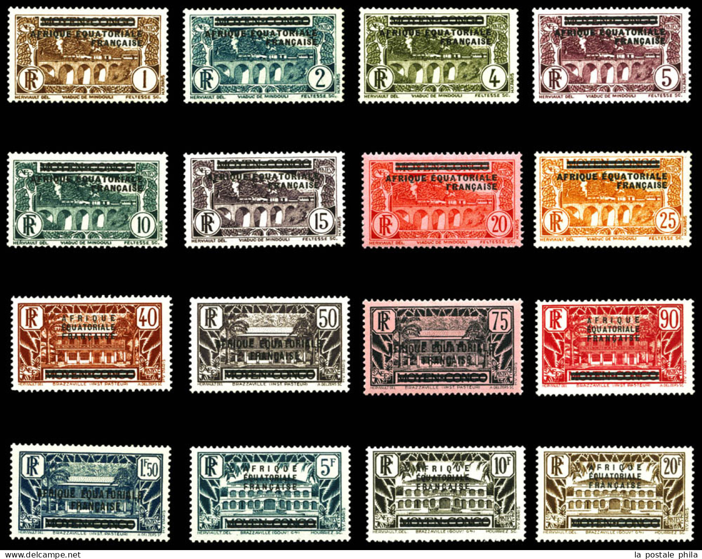 * N°1/16, Série Complète, Les 16 Valeurs TB  Qualité: *  Cote: 216 Euros - Unused Stamps