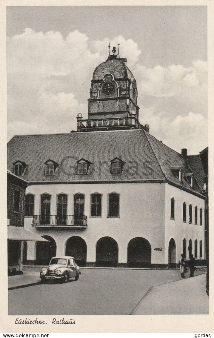 Germany - Euskirchen - Rathaus - Old Time Car - Euskirchen