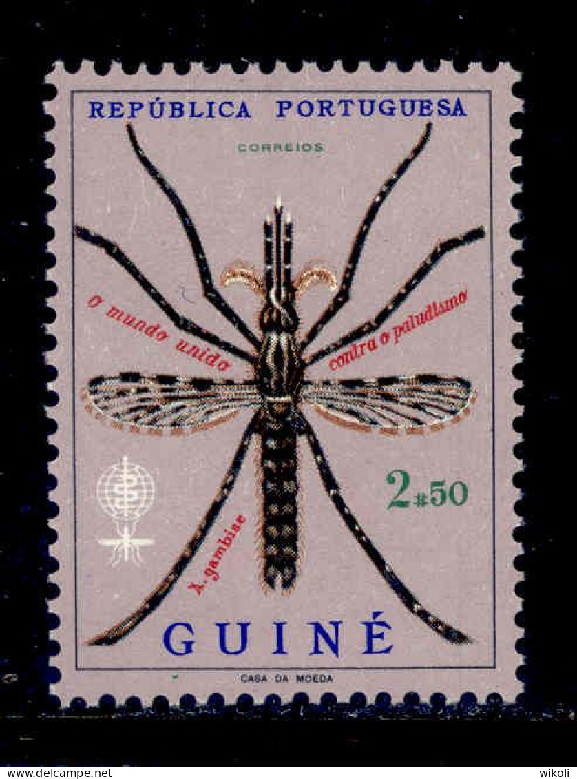 ! ! Portuguese Guinea - 1962 Malaria - Af. 295 - MNH - Portugees Guinea