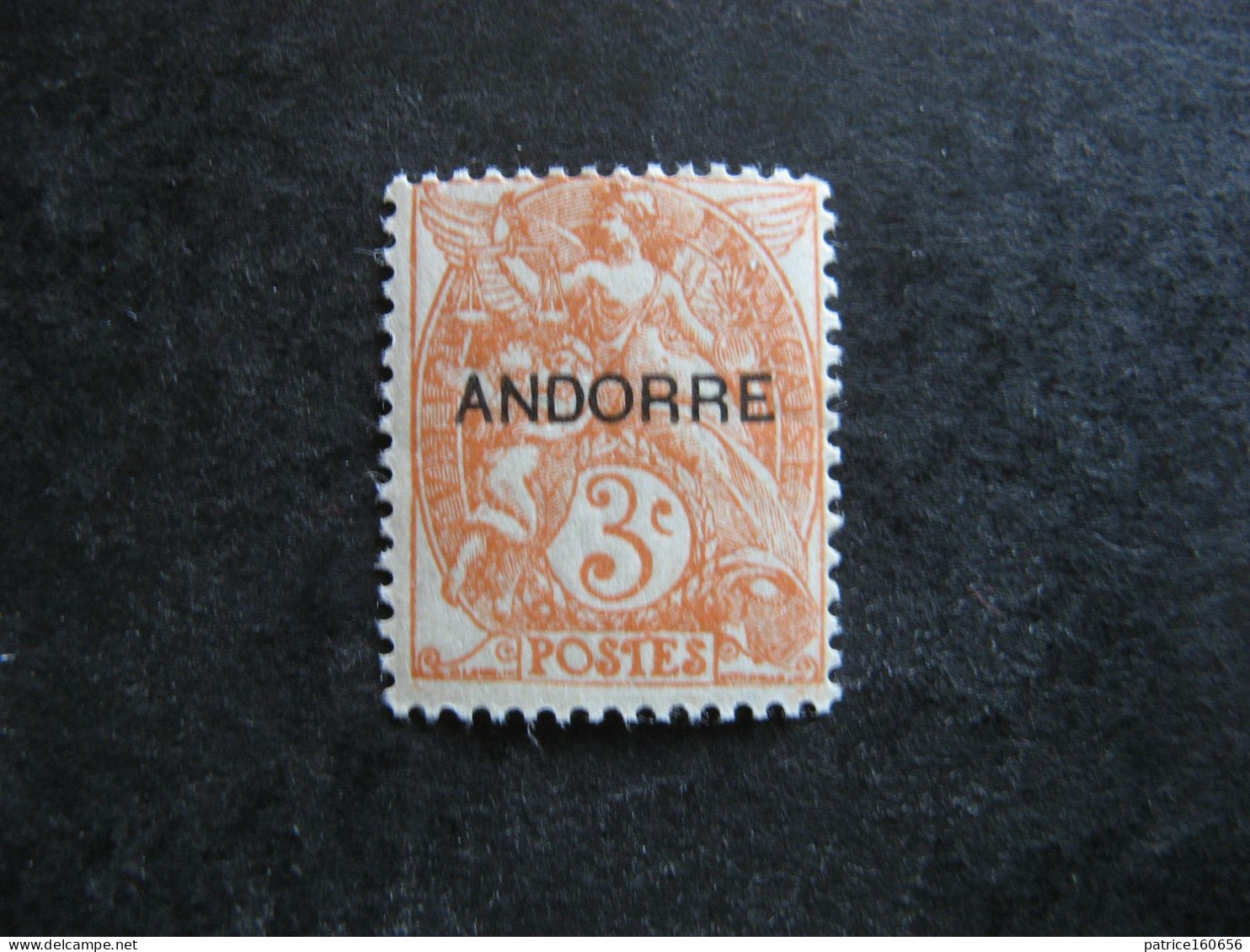 TB Timbre D'Andorre N°4, Neuf XX. - Nuevos