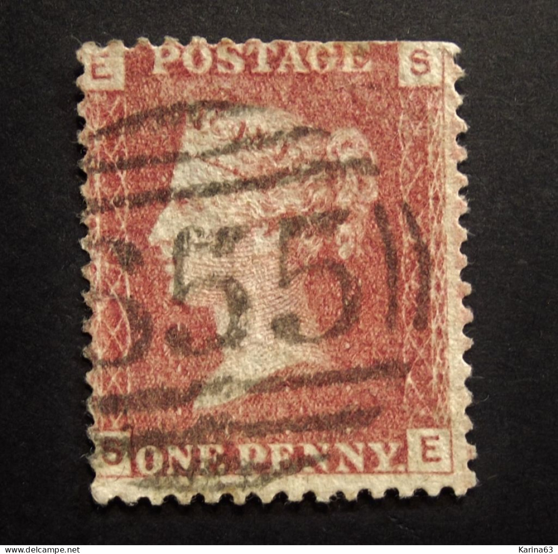 Great Britain - UK  Queen Victoria - 1858 - Perf. - Cancellation - ° 655 - - Used Stamps