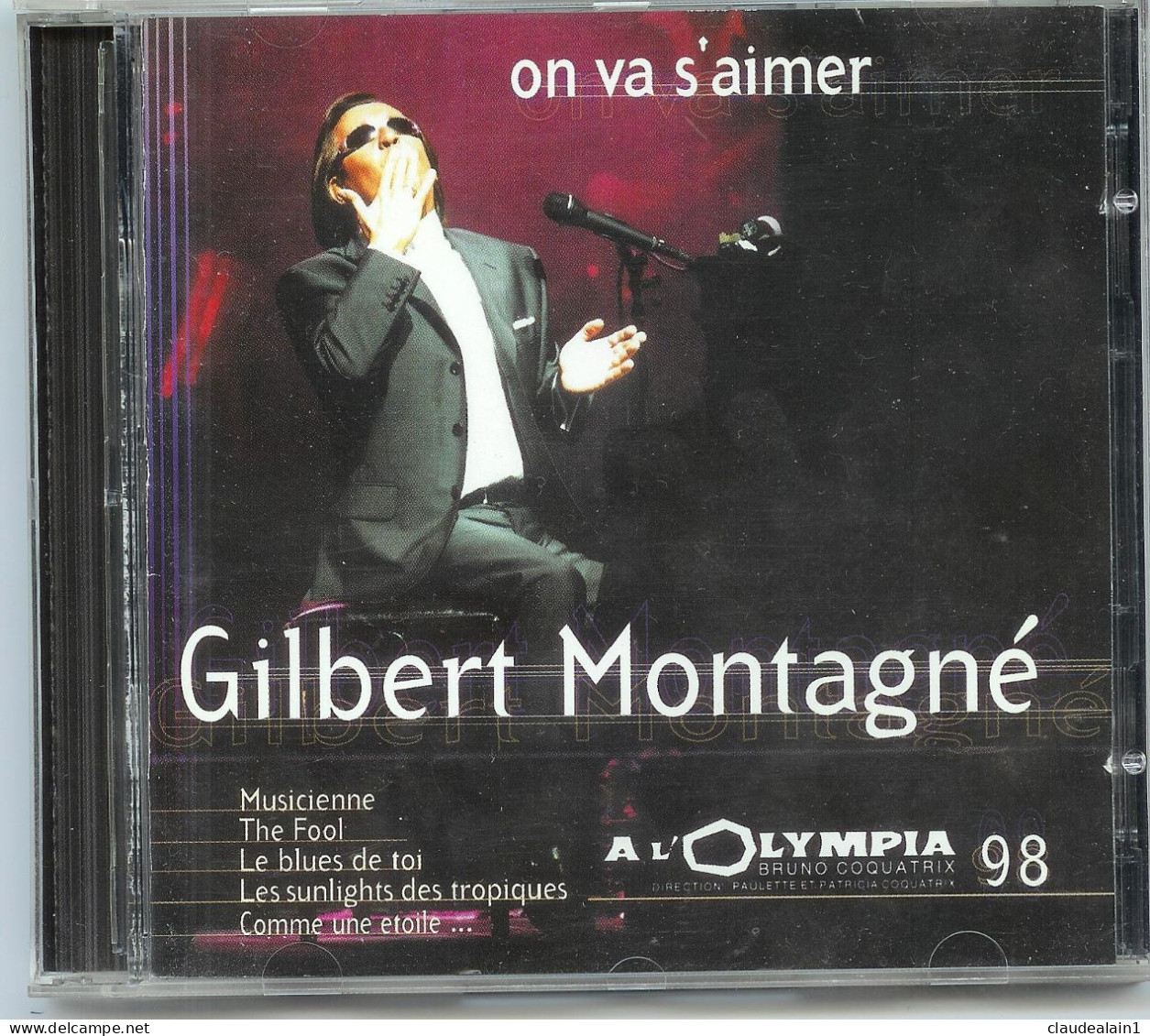 ALBUM CD Gilbert Montagné - A L'OLYMPIA 98 (2 CD & 27 Chansons) - Très Bon état - Andere - Franstalig