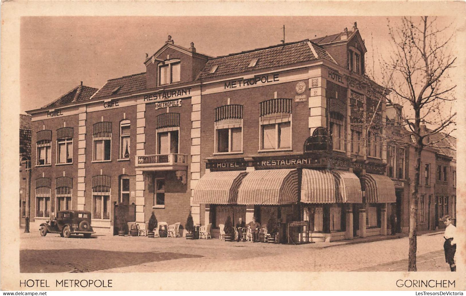 PAYS BAS - Gorinchem - Hotel Metropole - Restaurant - Carte Postale Ancienne - Gorinchem