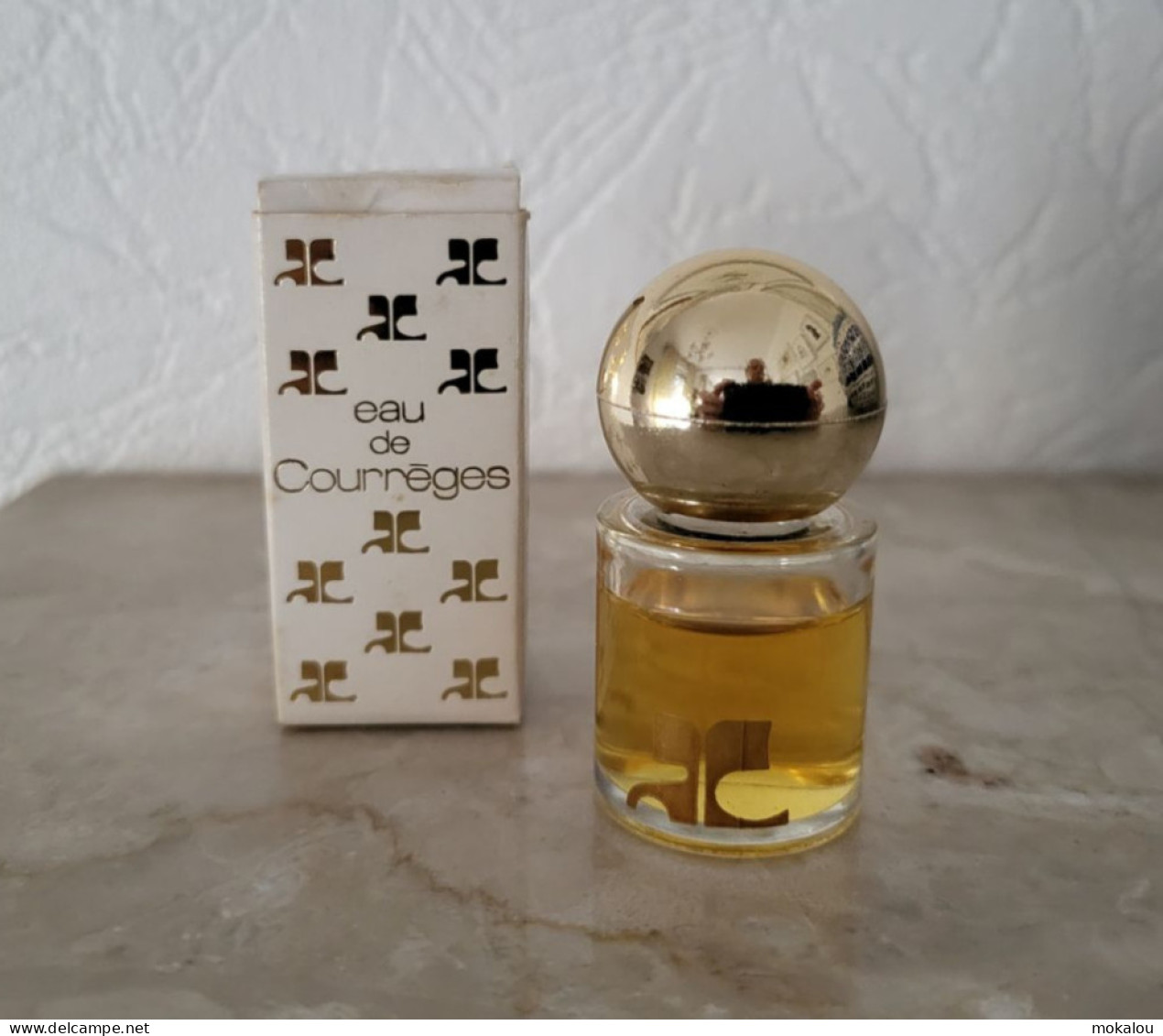 Miniature Courrèges Eau De Courreges 90° - Miniaturen (mit Verpackung)