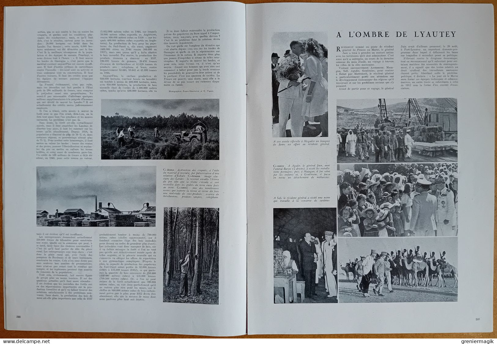 France Illustration N°103 20/09/1947 Nouvelle-Orléans USA/Les écoles De La Marine/L'"Exodus"/Landes/Rouen/Barèges - Informations Générales