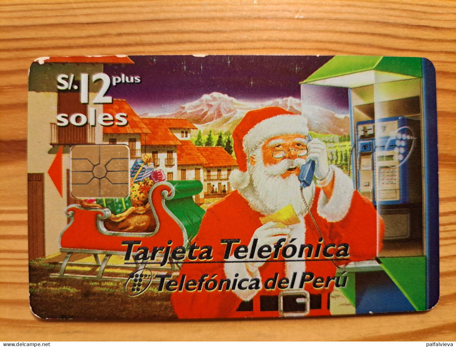 Phonecard Peru - Christmas - Perù