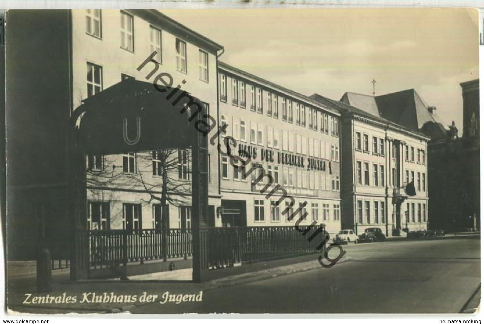 Berlin - Klosterstrasse - Zentrales Klubhaus Der Jugend - Foto-Ansichtskarte - Verlag H. Sander Berlin - Treptow