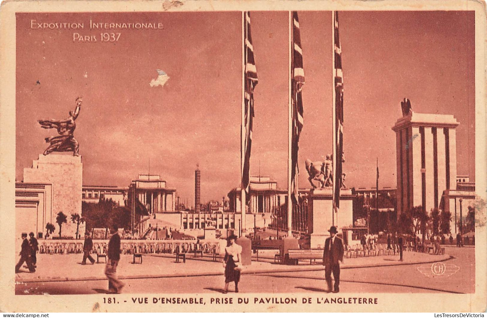 FRANCE - Paris - Vue D'ensemble Prise Du Pavillon De L'Angleterre - Animé - Carte Postale Ancienne - Tentoonstellingen