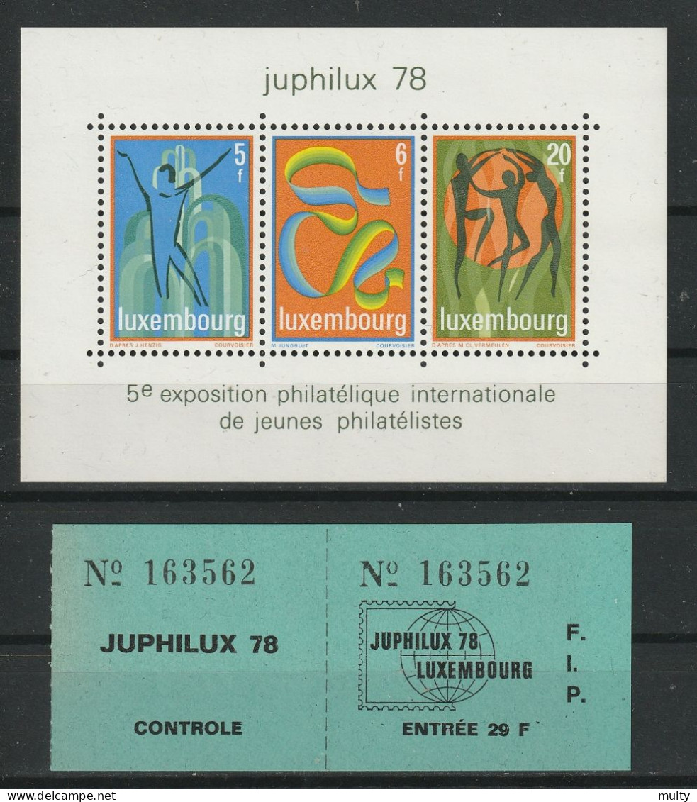 Luxemburg Y/T Blok 12 ** MNH - Blocs & Feuillets