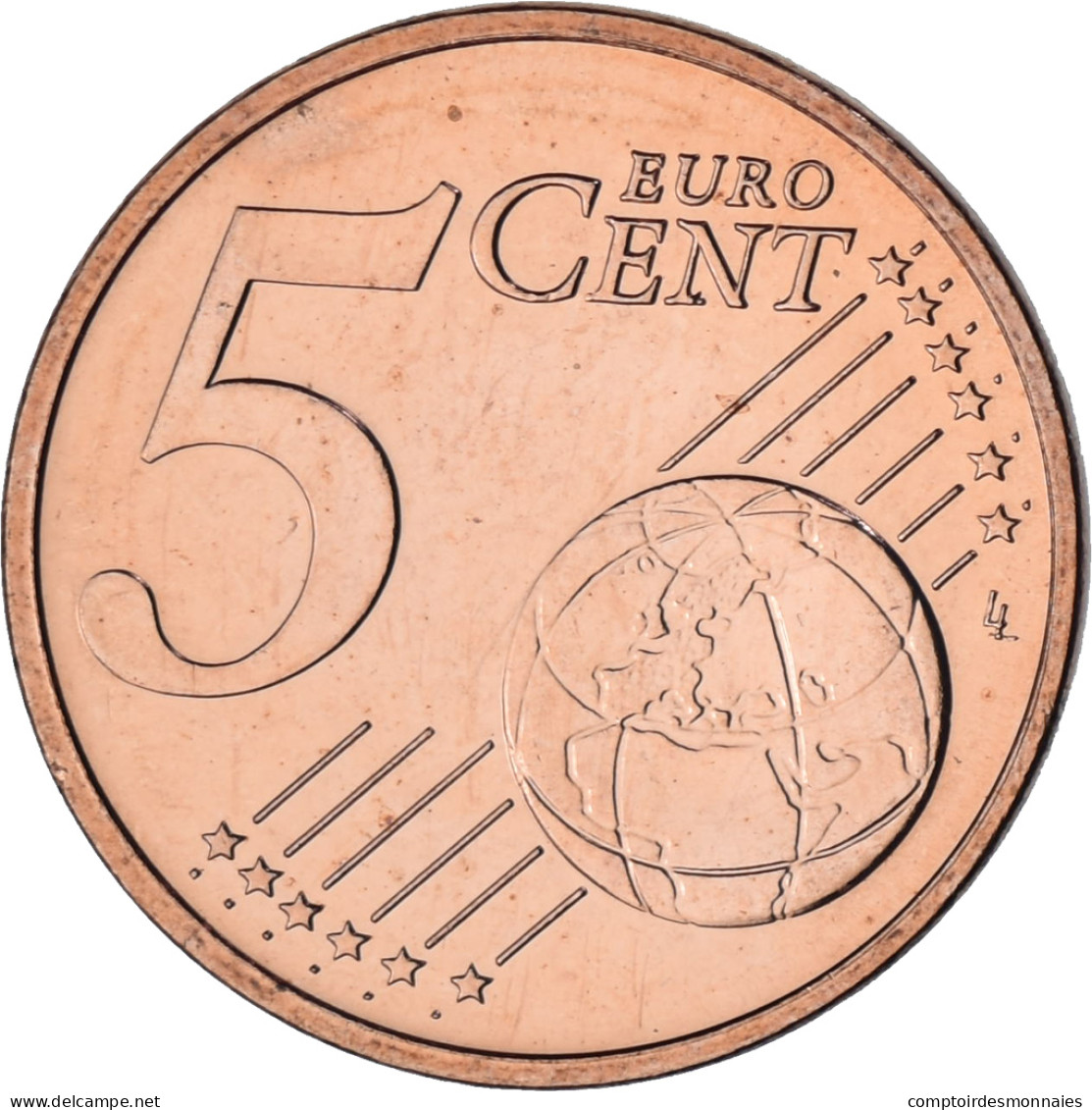 Lettonie, 5 Euro Cent, 2014, BU, SPL+, Cuivre Plaqué Acier, KM:152 - Lettonie