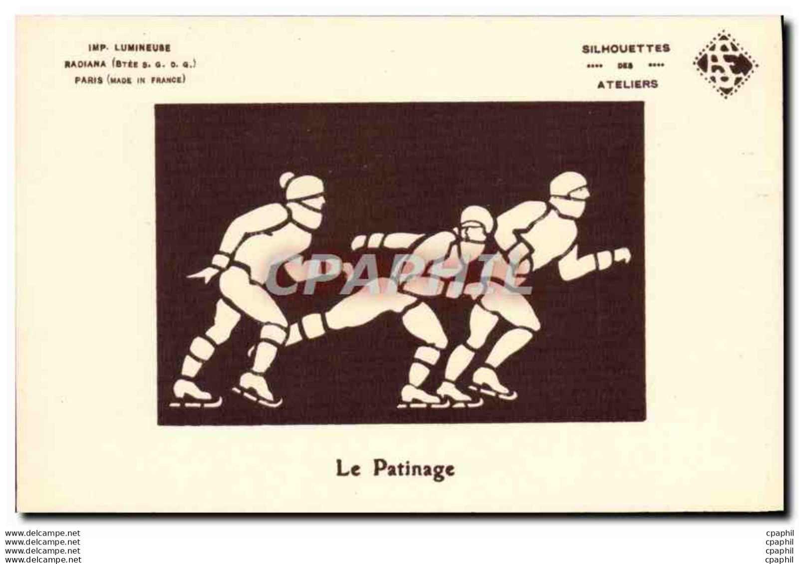 CPA Sports D&#39hiver Patinage - Patinage Artistique