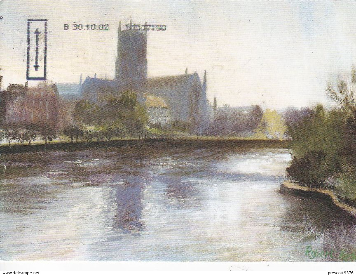 Worcester Cathedral, UK -  Used Postcard  - G6 - Stamped - Worcester