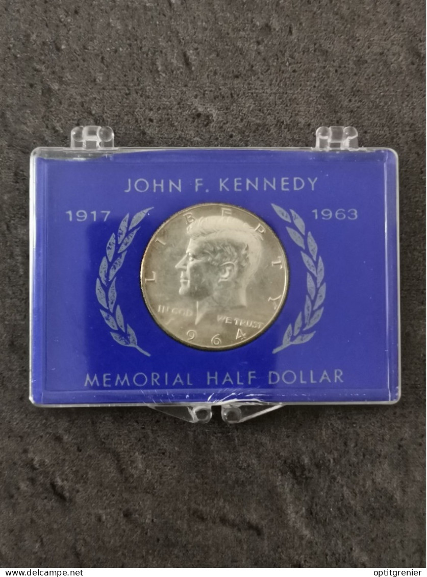 MINI SET HALF DOLLAR KENNEDY ARGENT 1964 D DENVER USA / SILVER - 1964-…: Kennedy