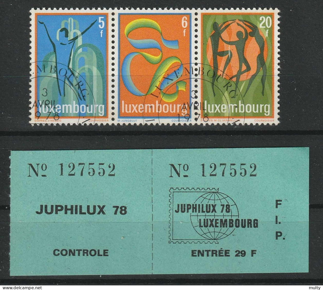 Luxemburg Y/T 914 / 916 (0) - Used Stamps