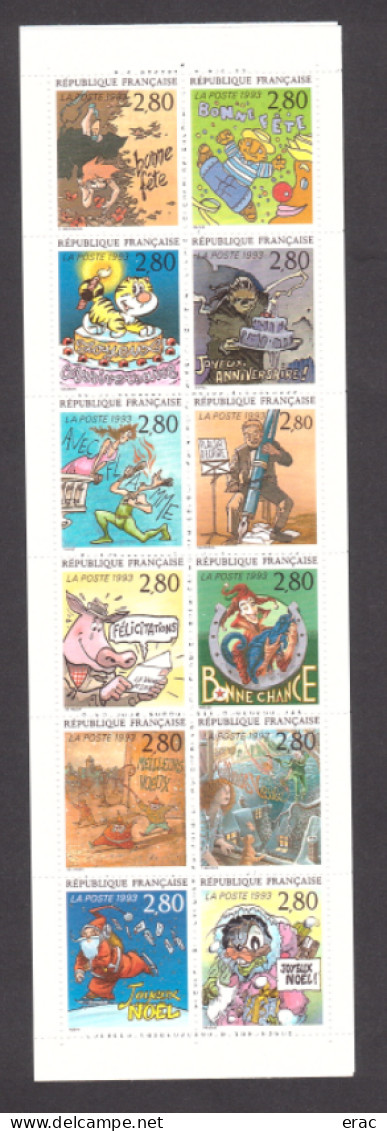 FRANCE - 1993 - Année Complète - N° 2785 à 2853 - Neufs ** - 67 Tp - 1990-1999