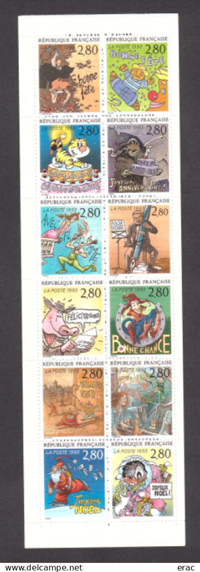 FRANCE - 1993 - Année Complète - N° 2785 à 2853 - Neufs ** - 67 Tp - 1990-1999