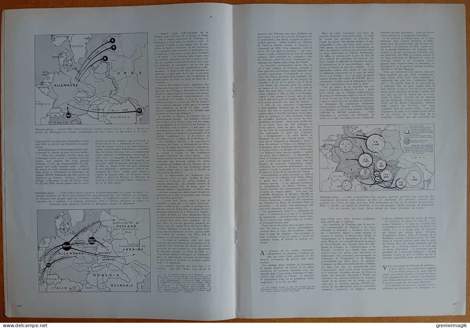 France Illustration N°104-106 11/10/1947 Martinique et Guadeloupe/Migrations humaines/Champagne/Péniches de Verdun