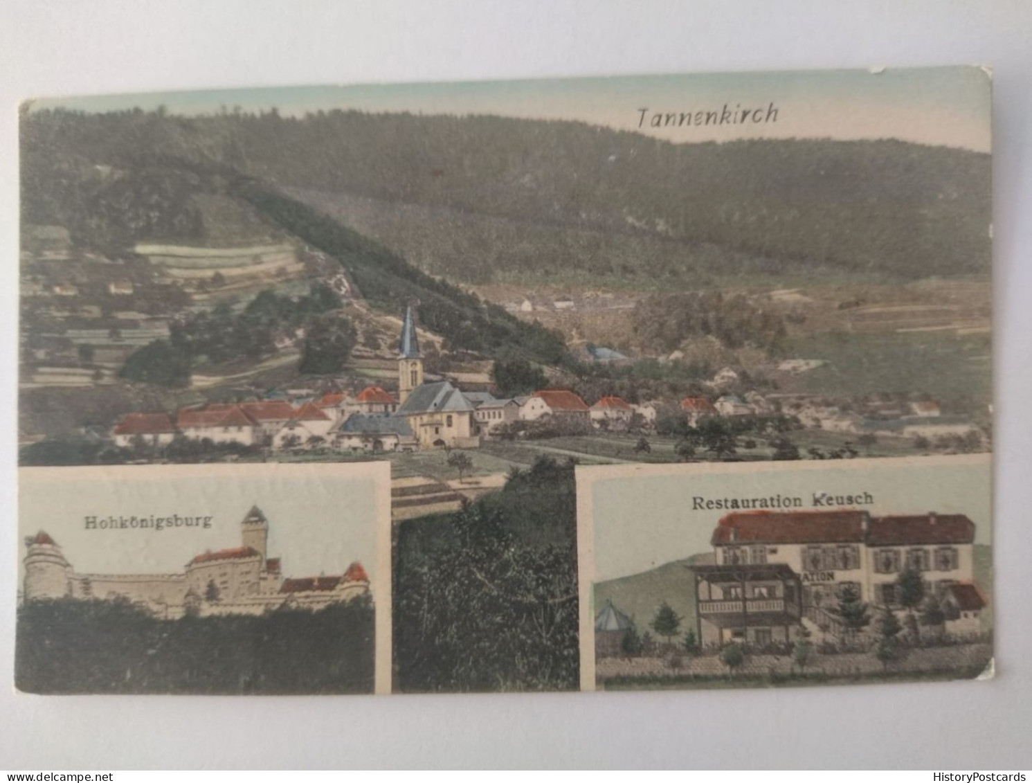 Tannenkirch, Tannenkirch, Gesamt, Restauration Keusch, Elsass, 1908 - Elsass