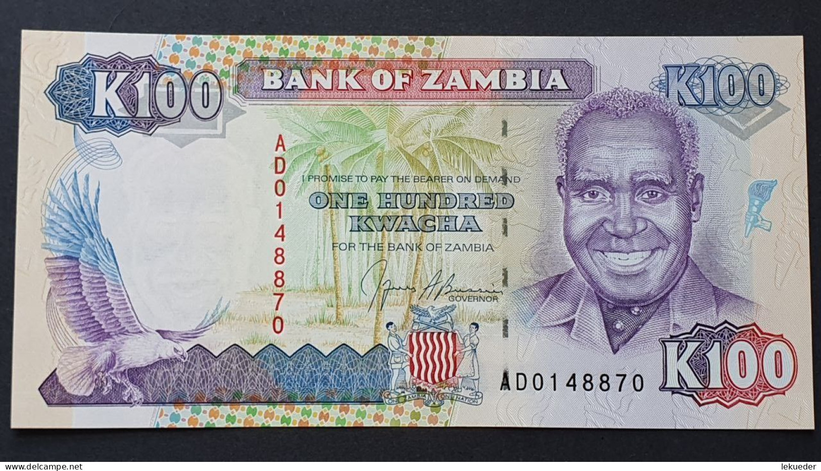 Billete De Banco De VENEZUELA - 500 Bolívares, 2018  Sin Cursar - Zambia