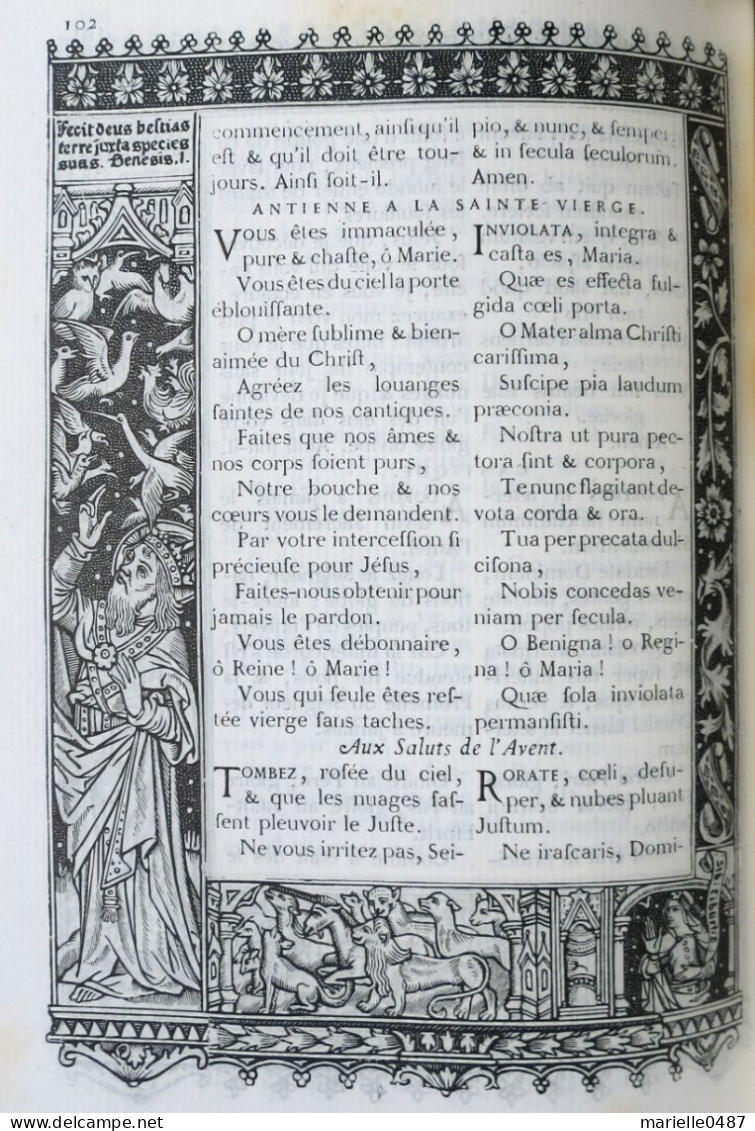 PAROISSIEN ROMAIN, d'après les imprimés français du Xvème siècle.