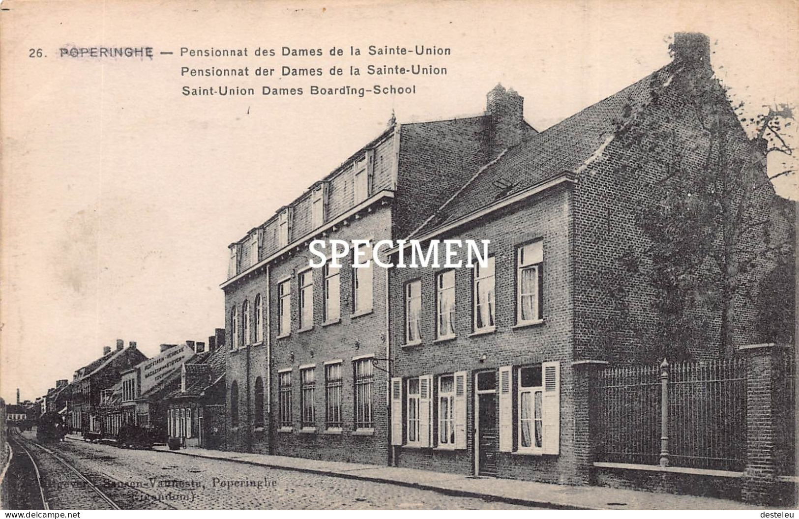 Pensionnat Des Dames De La Sainte-Union - Poperinge - Poperinge