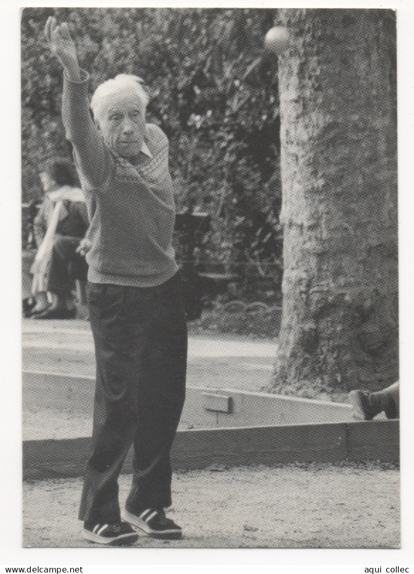 "LES BOULISTES" TITUS LACOSTE  " IL LÂCHE LA BOULE , MAIS NE PERD PAS LE TÊTE " 1989 - Bowls