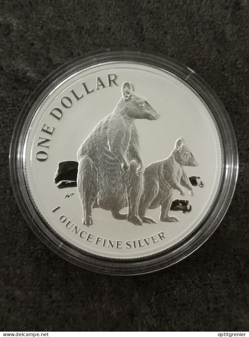 1 DOLLAR ARGENT 2011 KANGAROO KANGOUROU AUSTRALIE / 1 ONCE FINE SILVER / AUSTRALIA - Sammlungen