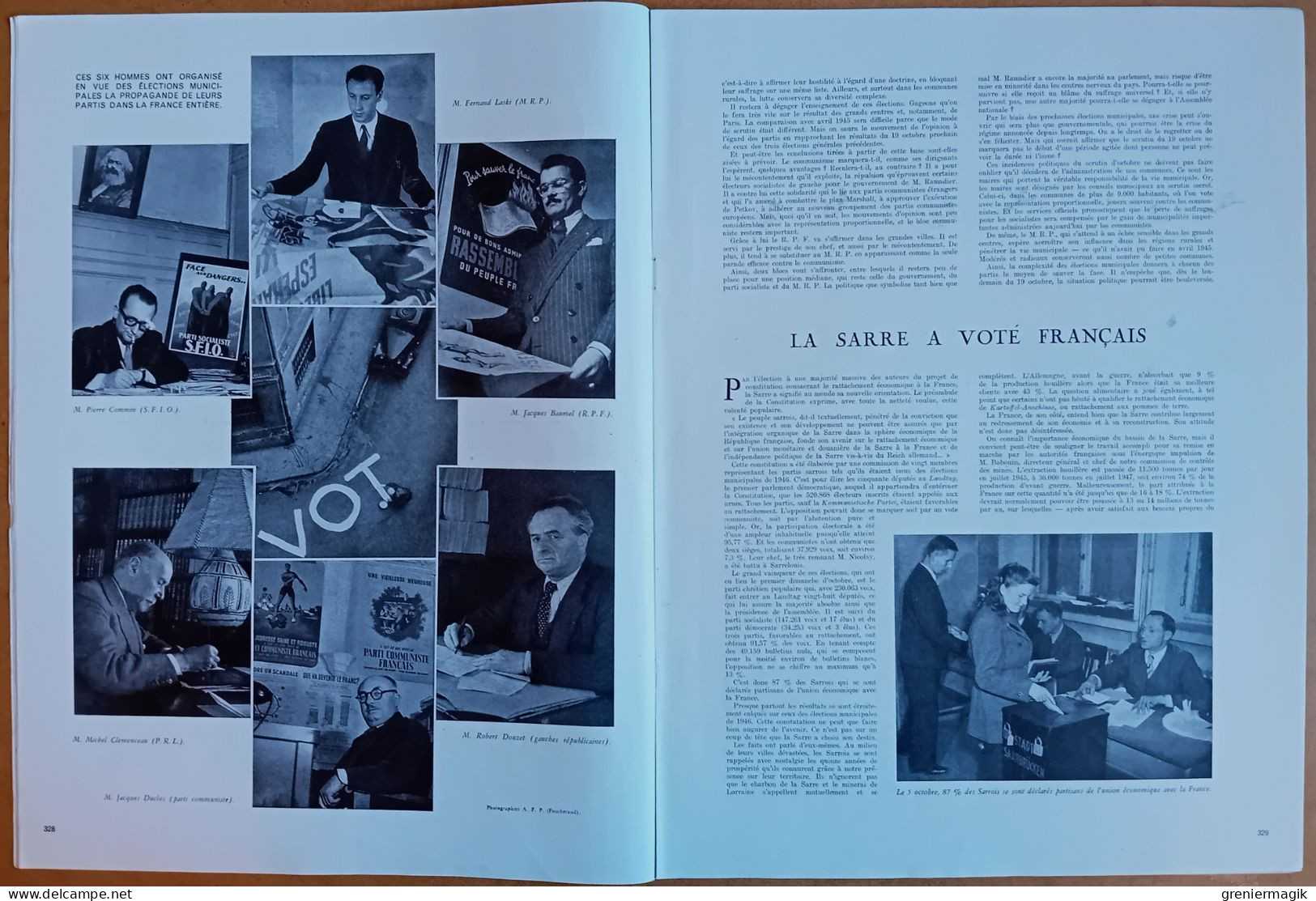 France Illustration N°107 18/10/1947 La Mecque/Thor Heyerdahl Kon-Tiki/Elections Municipales/Salon D'automne/Fezzan/Mode - Testi Generali