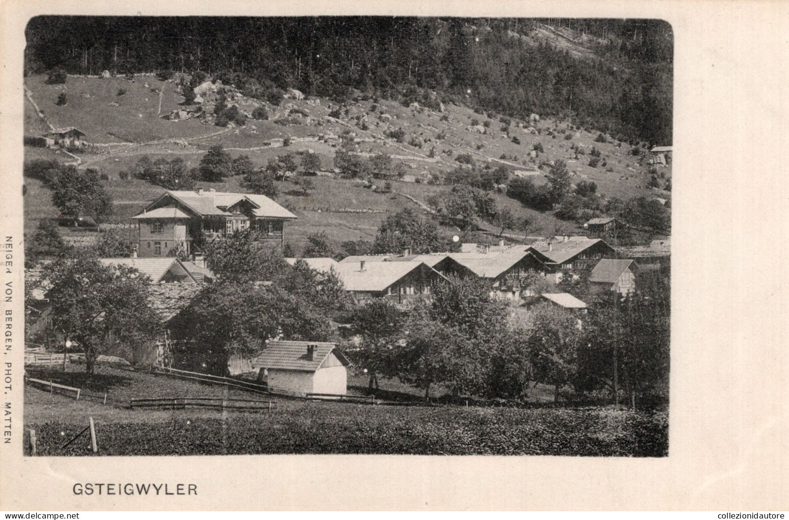 GSTEIGWYLER - CARTOLINA FP NON SPEDITA - Gsteigwiler