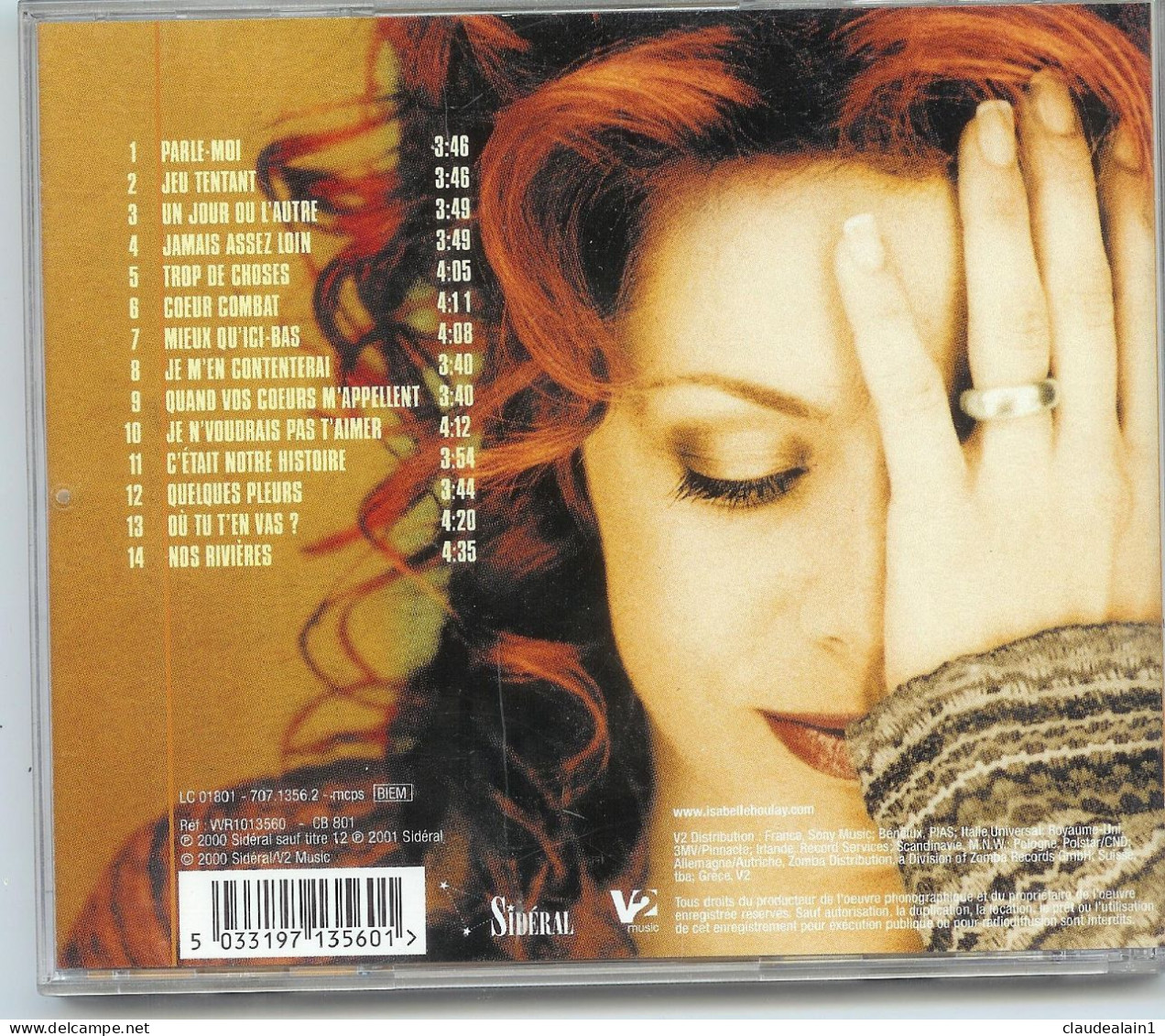 ALBUM CD Isabelle Boulay - MIEUX QU'ICI BAS (14 Titres) - Très Bon état - Autres - Musique Française