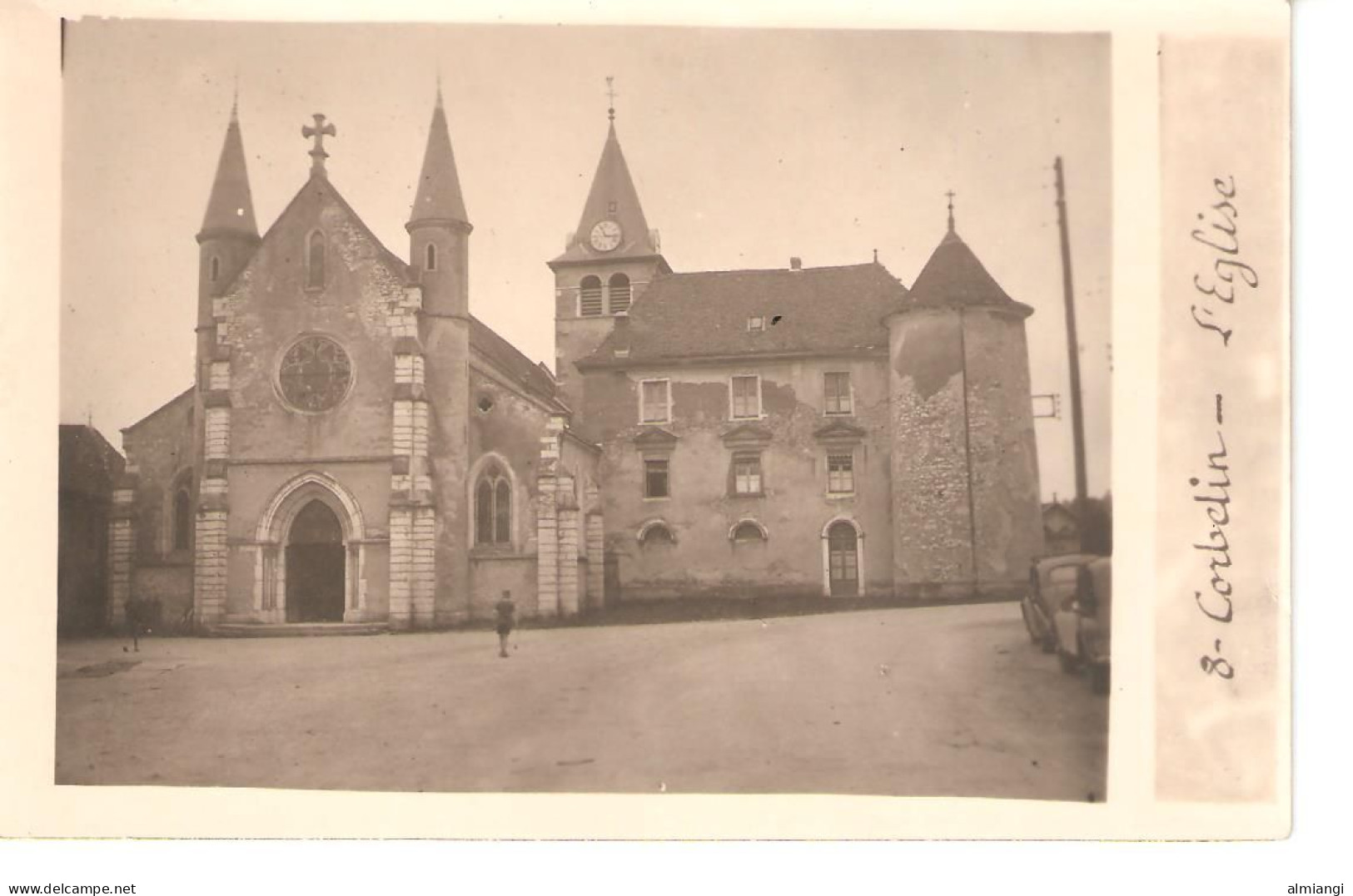 CORBELIN - L'église - Photo Véritable - Corbelin