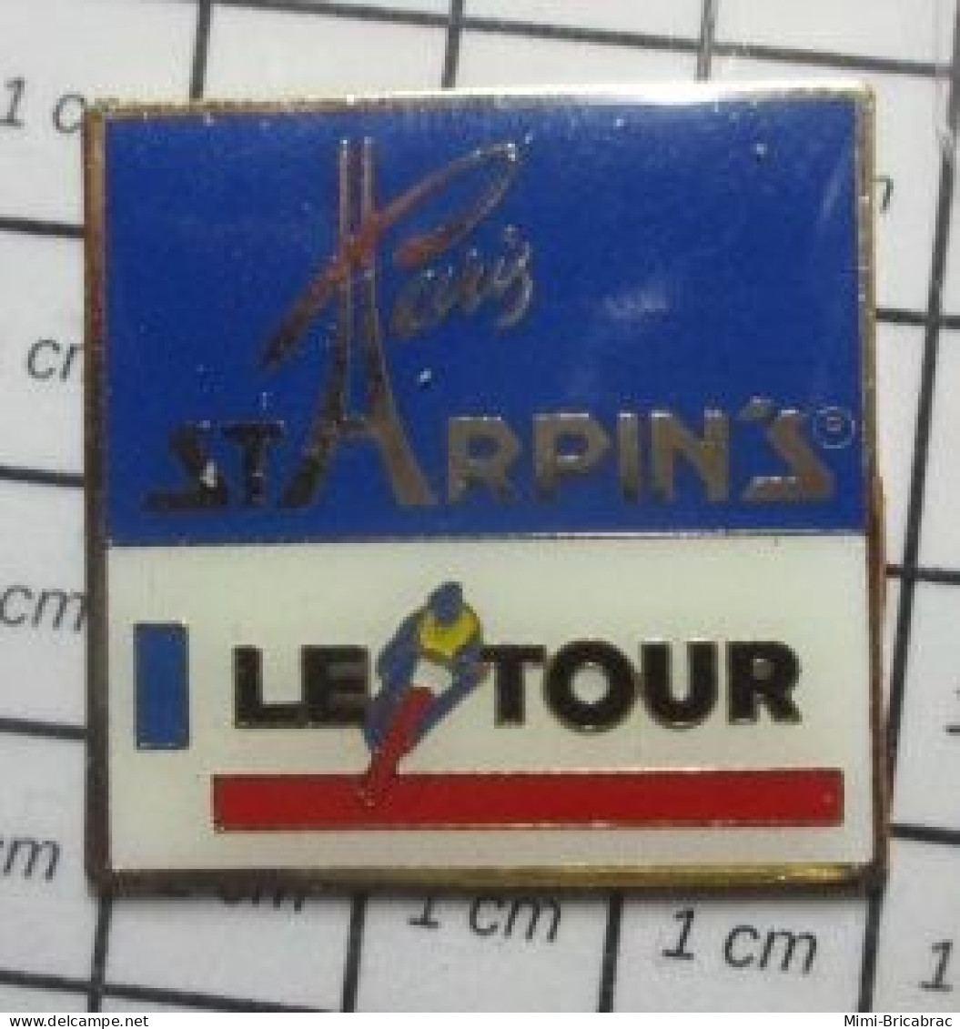 615e Pin's Pins / Rare & De Belle Qualité !!! SPORTS / CYCLISME TOUR DE FRANCE PARIS STARPIN'S Variante Bleue - Cyclisme