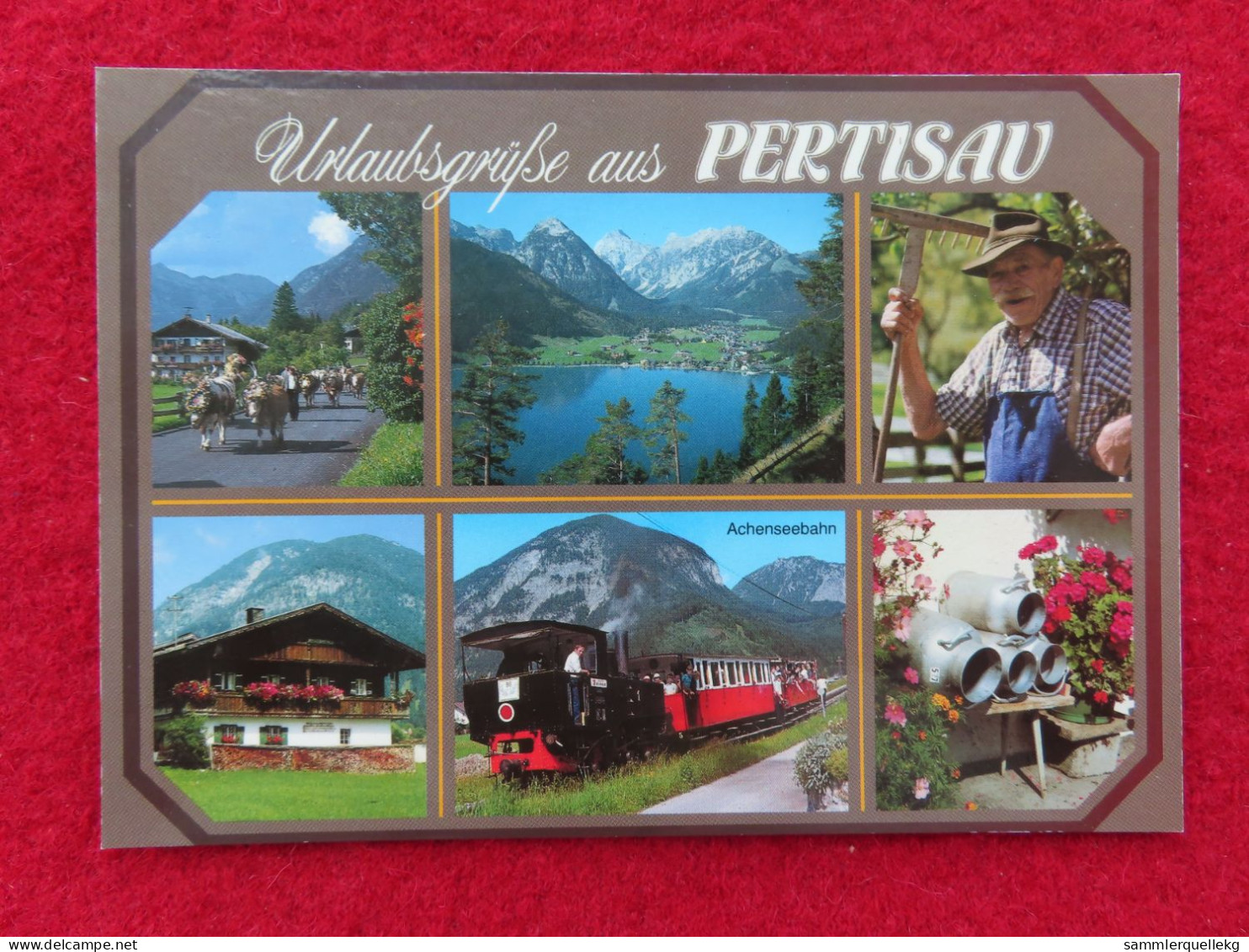 AK: Urlaubsgrüße Aus Pertisau, Ungelaufen (Nr. 4537) - Pertisau