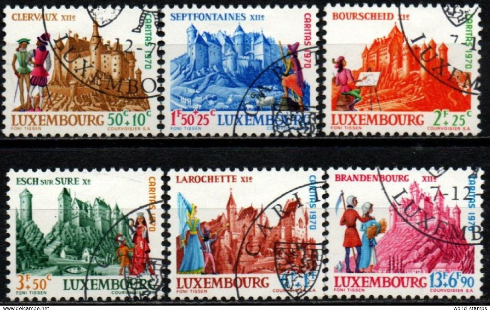 LUXEMBOURG 1969 O - Oblitérés