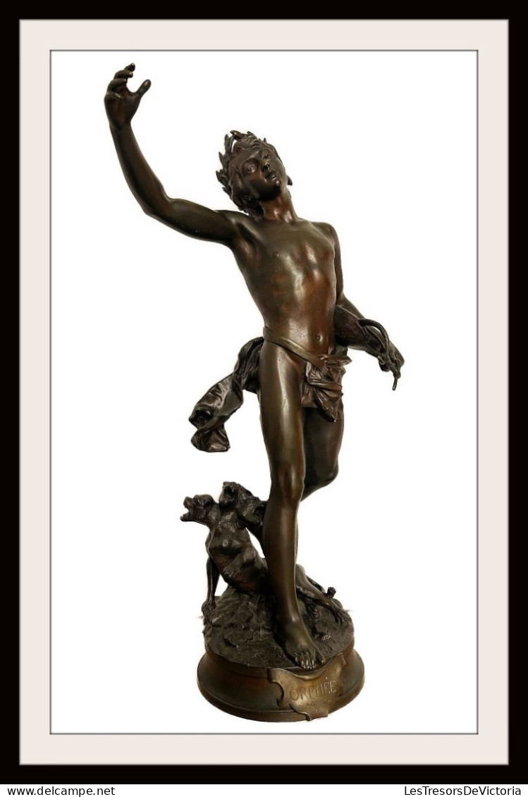 Bronze D'orphée Par Adrien Antoine Gaudez - #AffairesConclues - Altri & Non Classificati