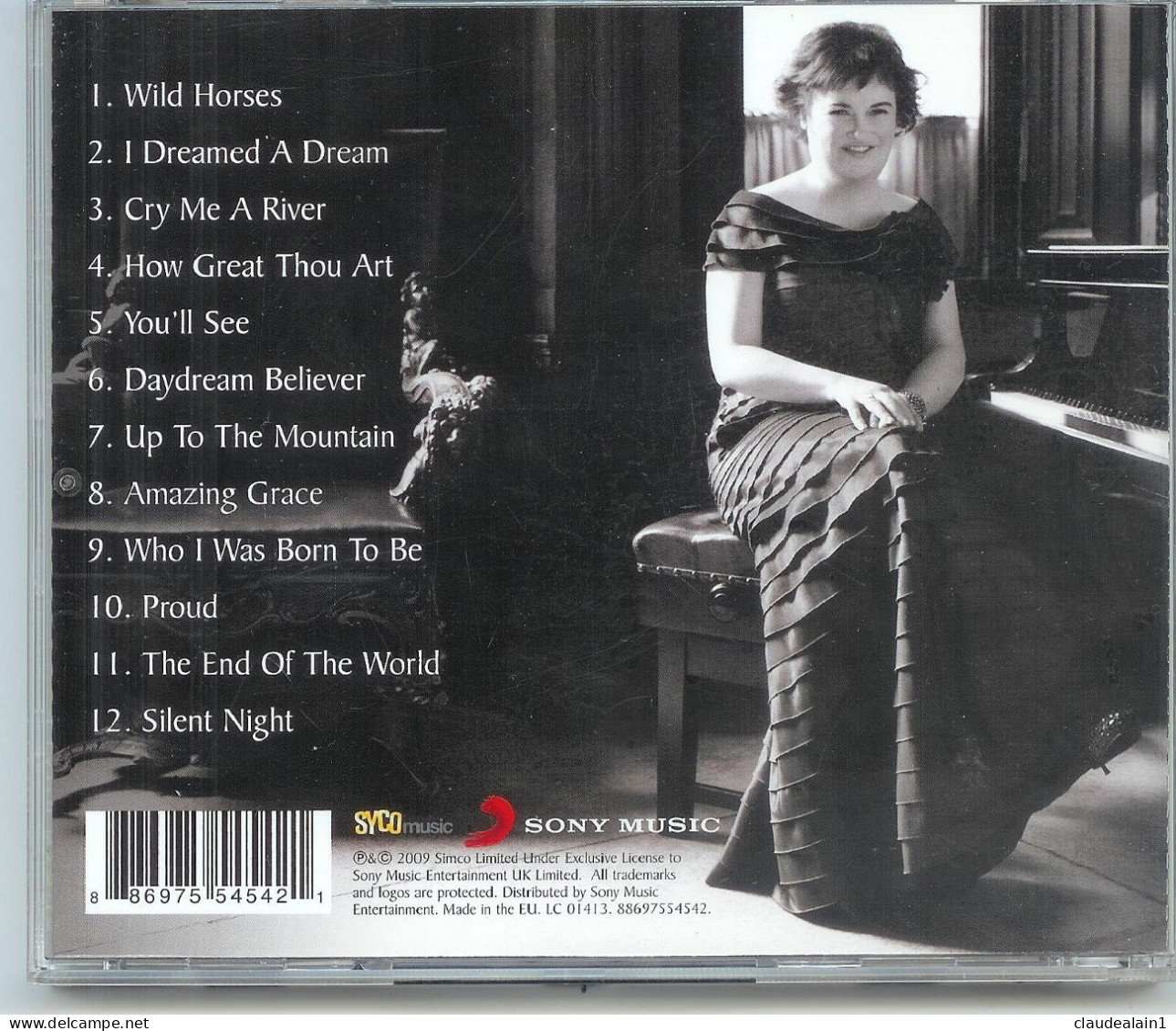 ALBUM CD SUSAN BOYLE - I Dreamed A Dream (12 Titres) - Très Bon état - Altri - Inglese