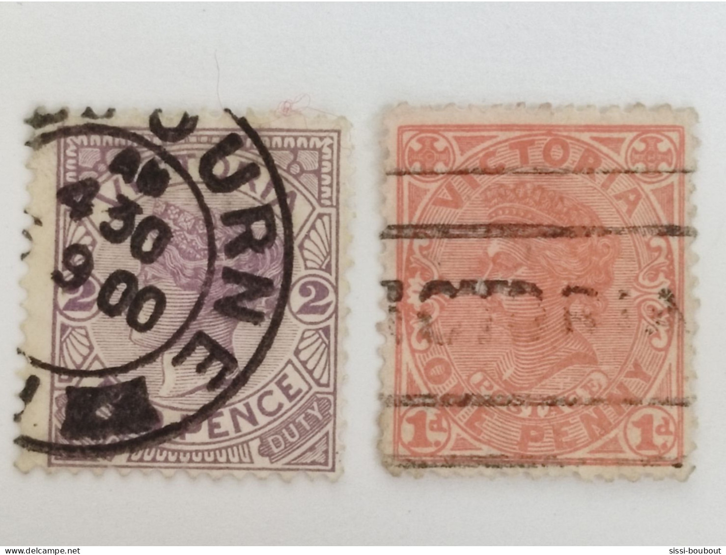 Grande-Bretagne -  Année 1901-04 - N°128 & 130 - "Victoria" - Used Stamps