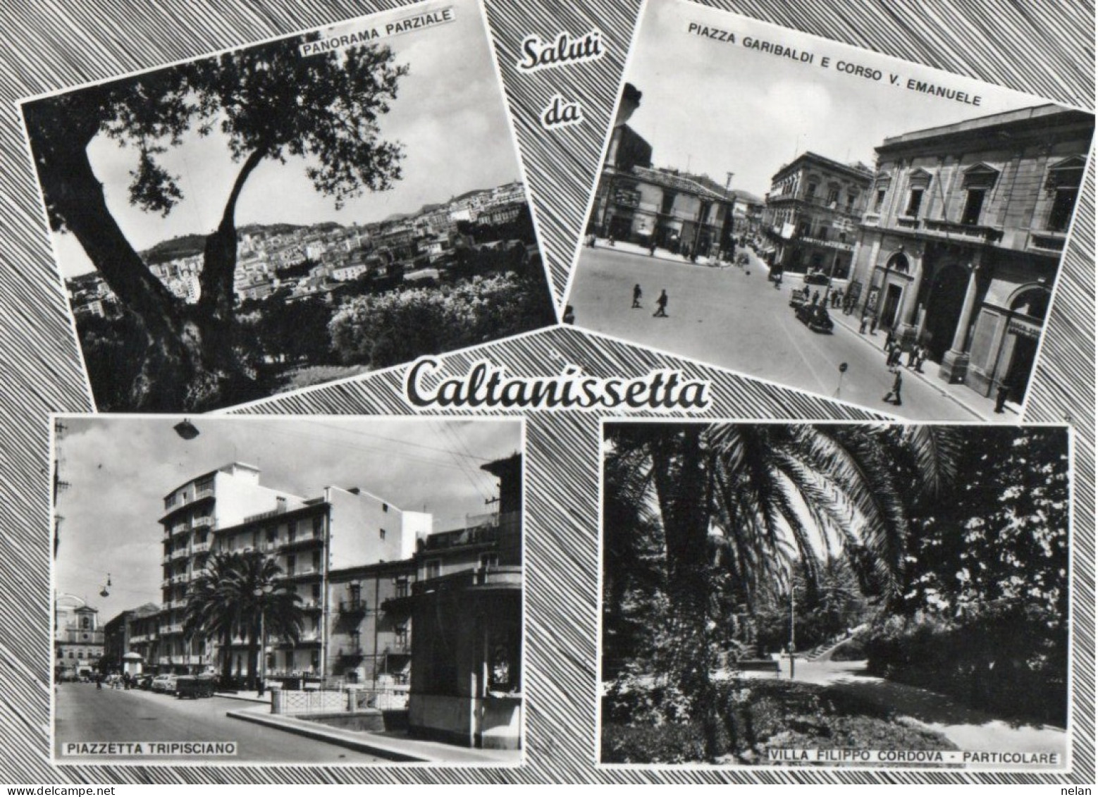 SALUTI DA CALTANISSETTA - F.G. - Caltanissetta
