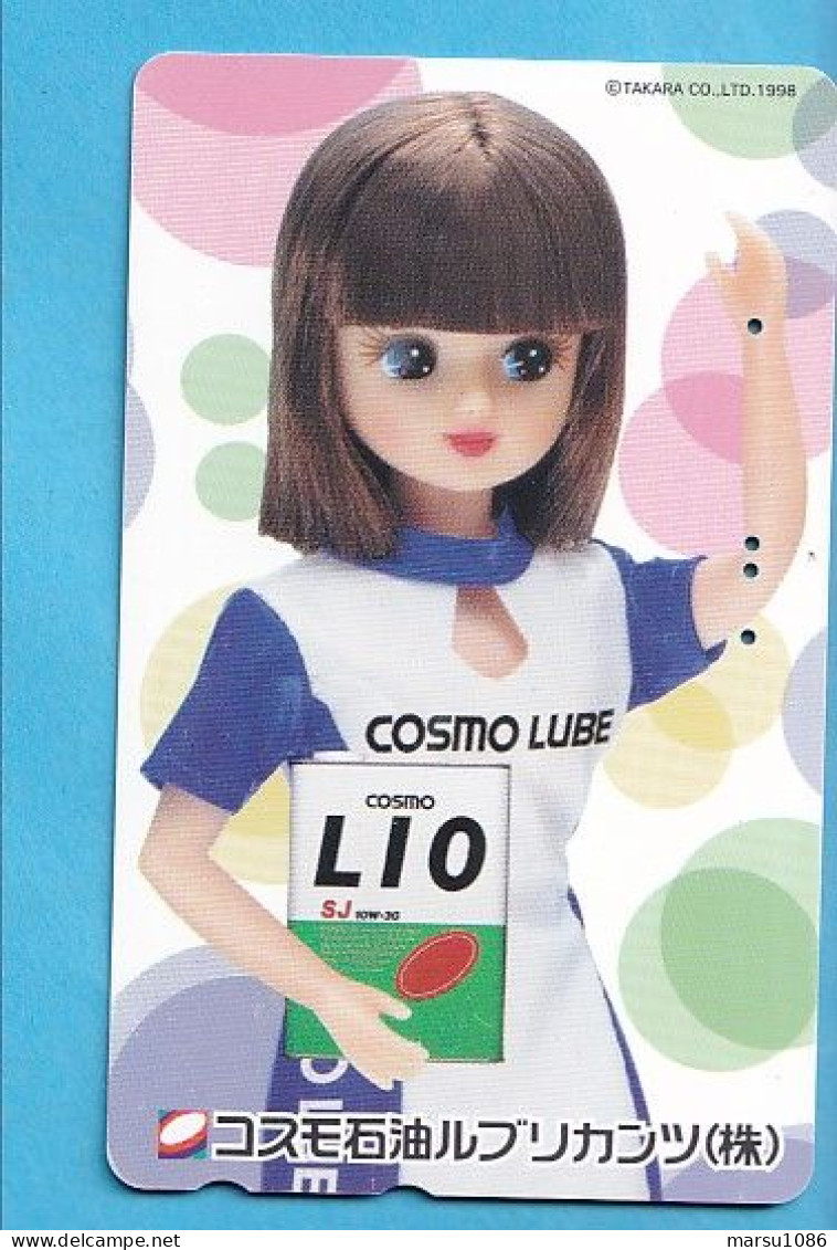 Japan Telefonkarte Japon Télécarte Phonecard - Musik Music Musique Girl Frau Women Femme Cosmo Lube Lio - Petrolio