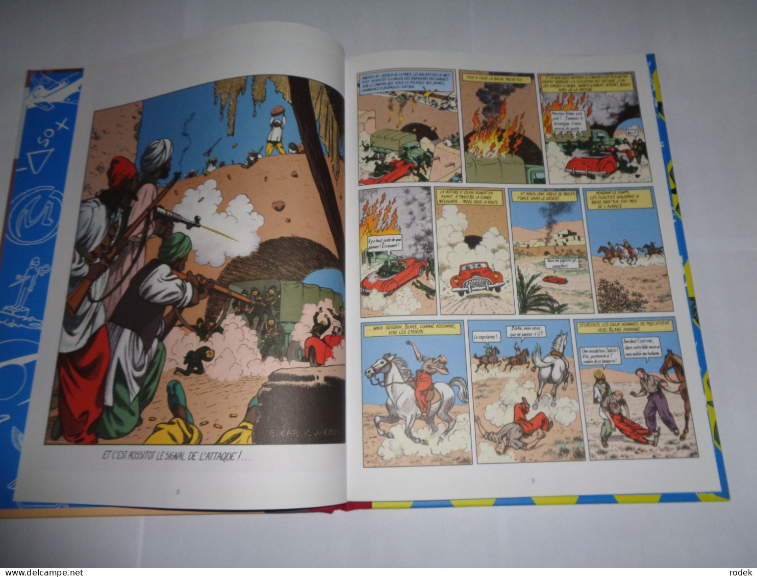 Blake Et Mortimer 4 Albums : Le Secret De L'espadon Tome I,II,III Et Le Mystere De La Grande Pyramide Tome I ( Ed. 2008 - Blake & Mortimer