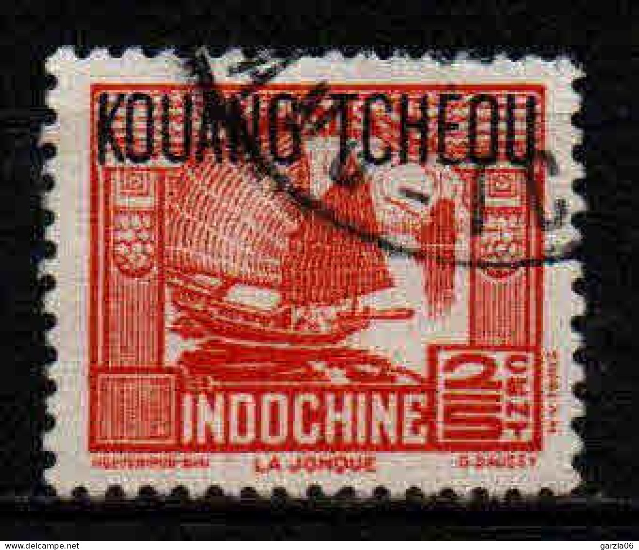 Kouang Tcheou  - 1942 - Tb D' Indochine Surch Sans RF  -  N° 140  - Oblit - Used - Used Stamps