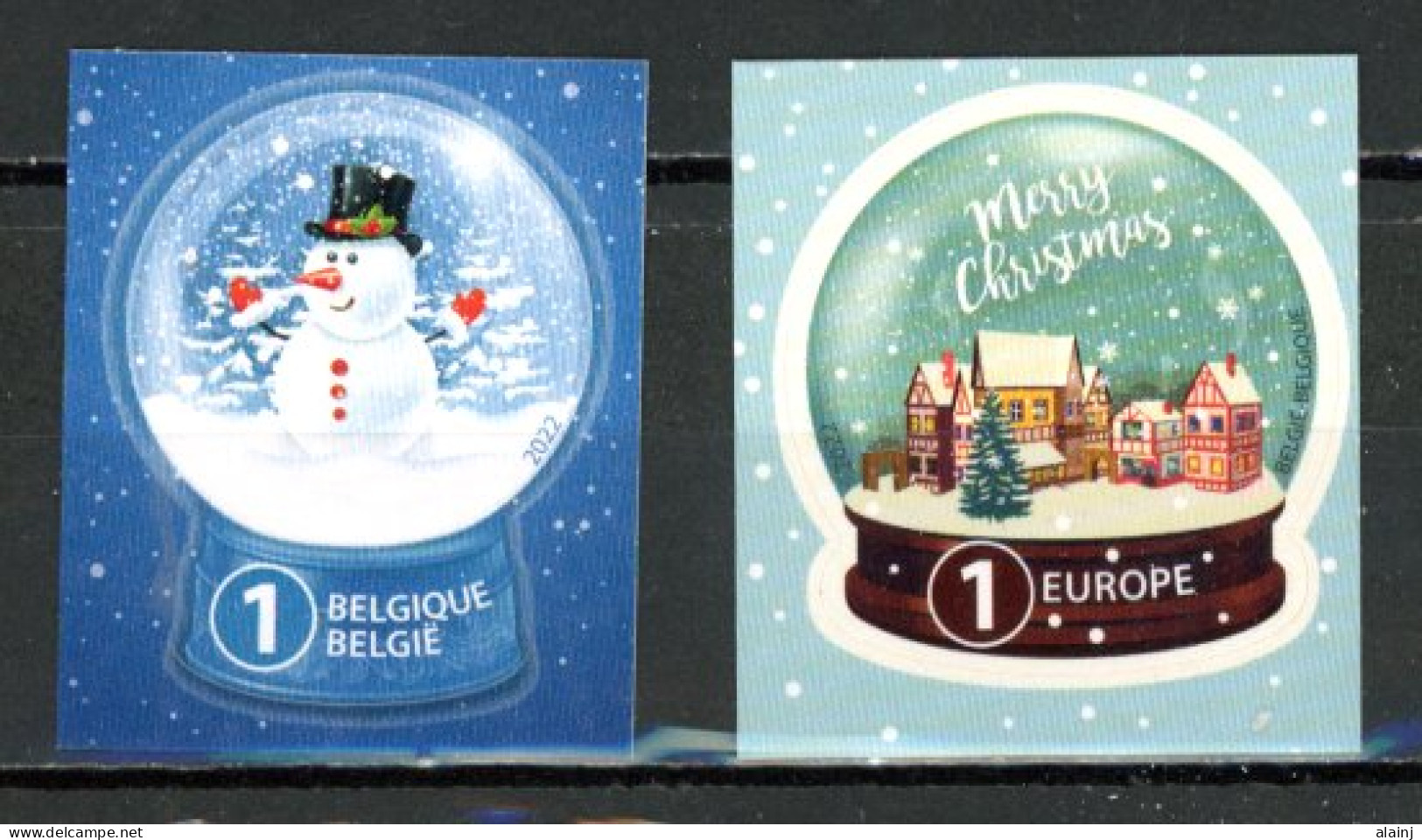 BE   5133 - 5134   XX    2022  ---   Noêl Et Nouvel An / Kerstmis En Nieuwjaar  --  Carnet B173 Et 174 - Unused Stamps