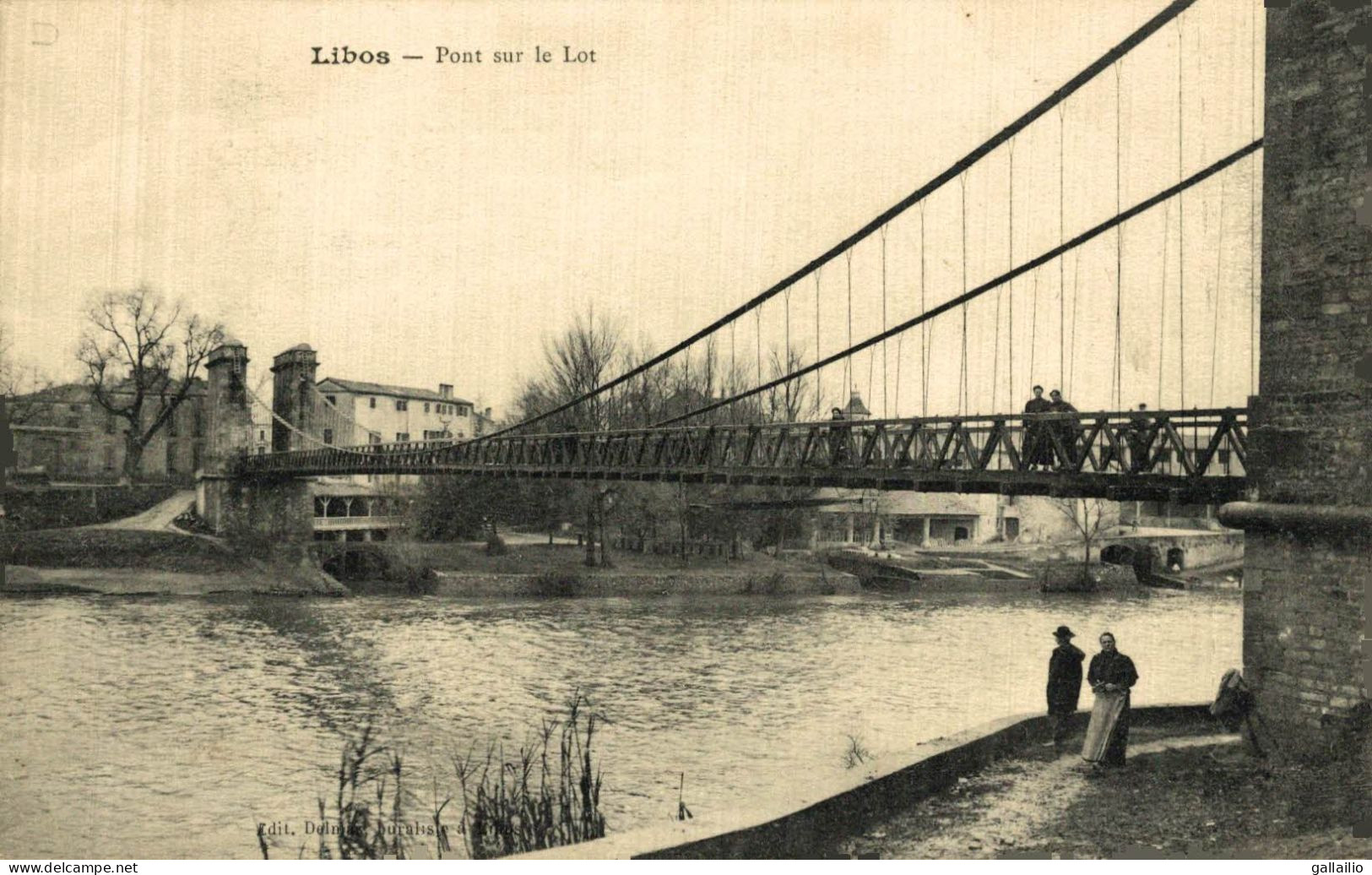 LIBOS PONT SUR LE LOT - Libos