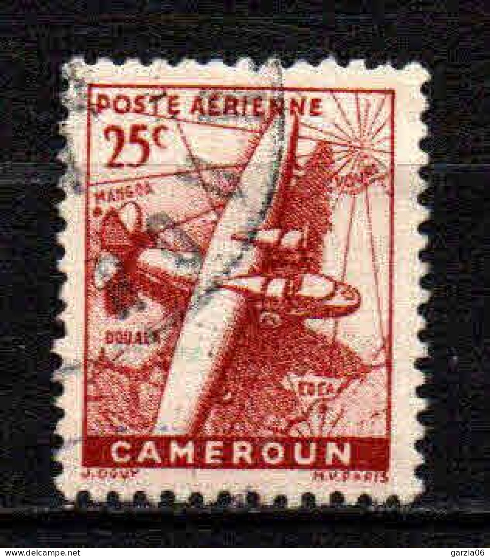 Cameroun - 1943 - Tb Antérieurs Sans RF  - PA 22  - Oblit - Used - Luchtpost