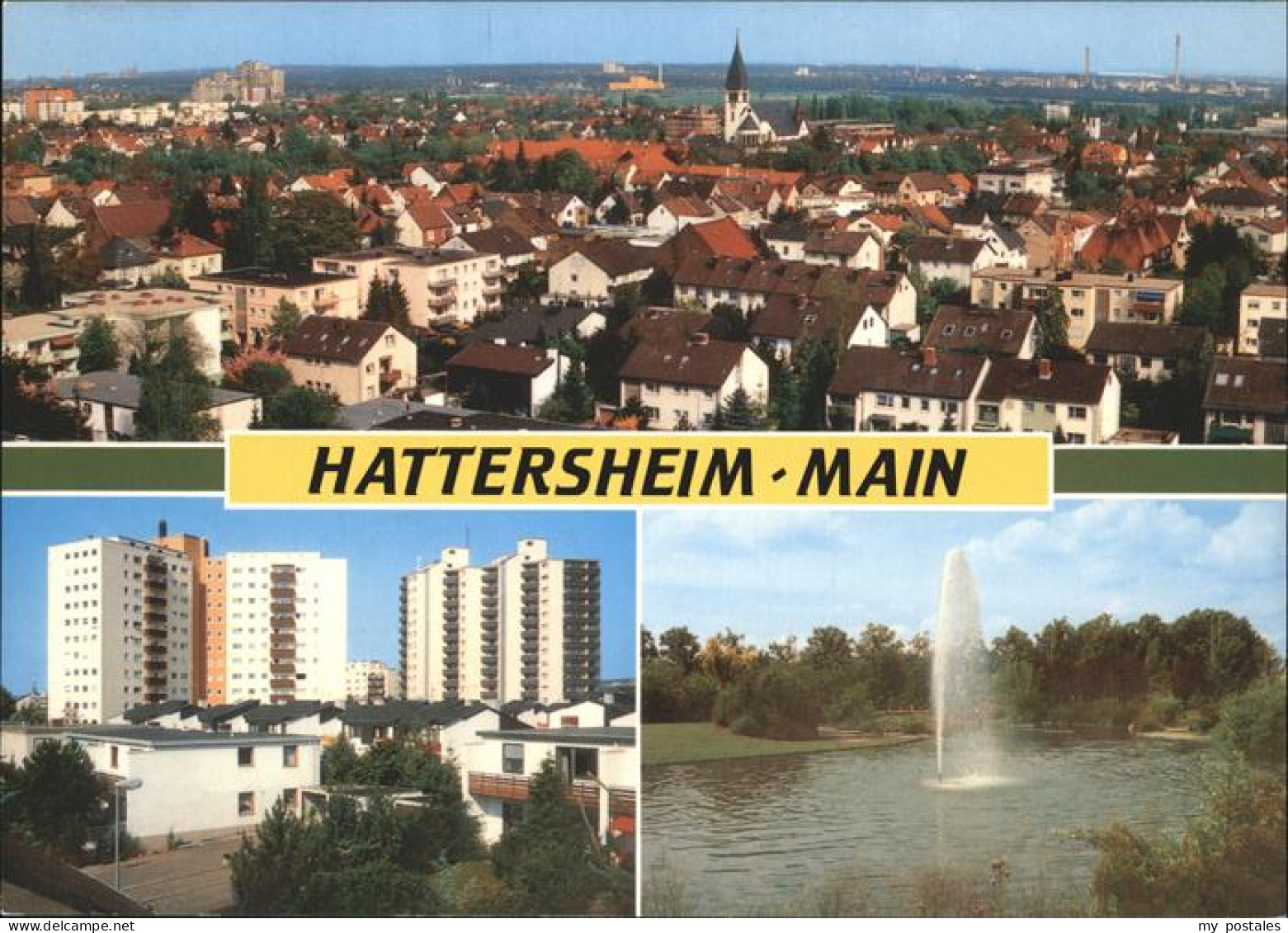 41264784 Hattersheim Main Hochhaeuser  Hattersheim Am Main - Hattersheim