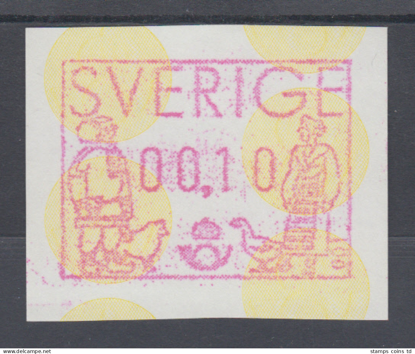 Schweden 1991 , FRAMA ATM  Mi.-Nr. 1 ** - Automaatzegels [ATM]