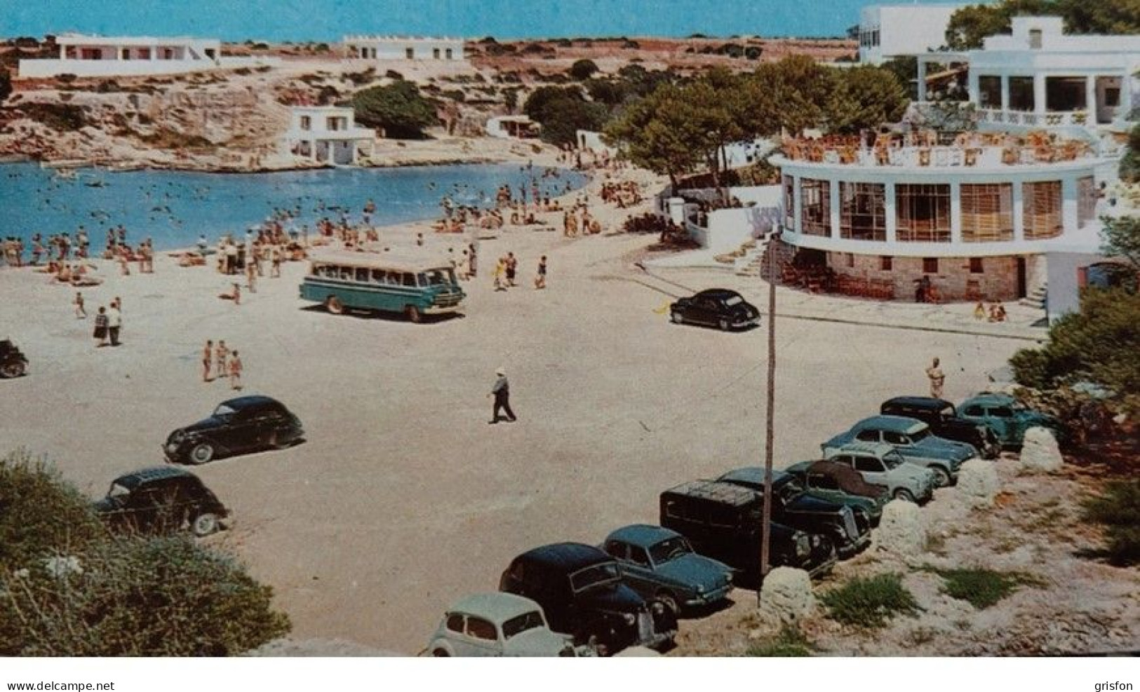 Menorca Cala Santandria Playa Voitures - Menorca
